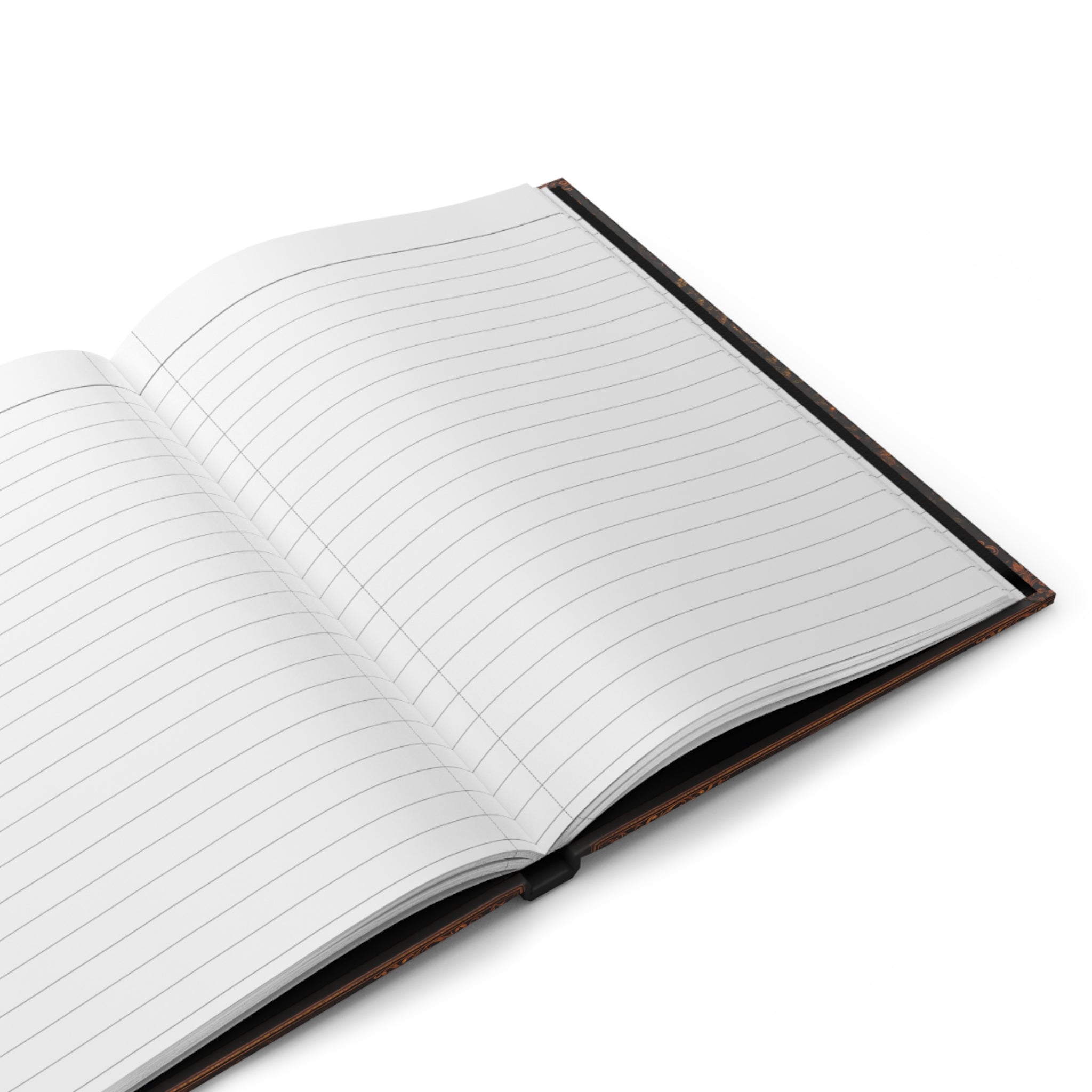 Hardcover Journal — Enchanted Forest Spellbook Notebook