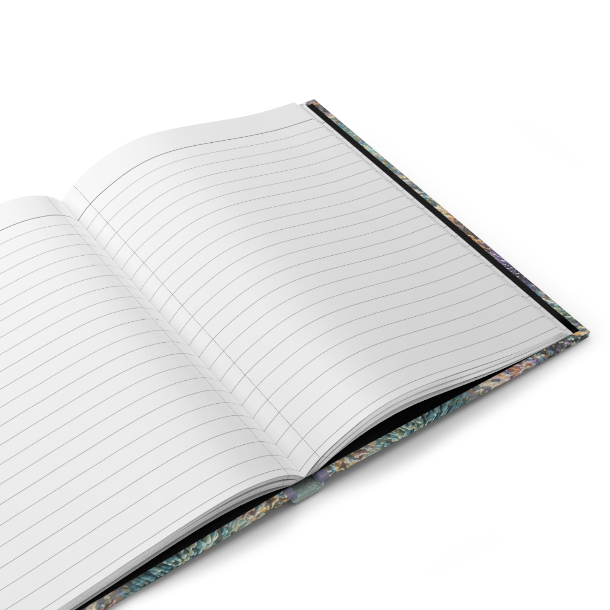 Underwater Sea Turtle Hardcover Journal — Ocean Coral Reef Notebook for Nature Lovers
