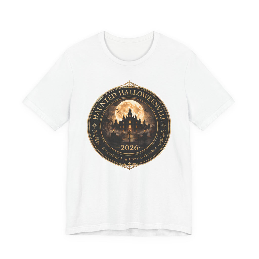 Halloween Tee — Haunted Halloweenville 2026 Commemorative T‑Shirt