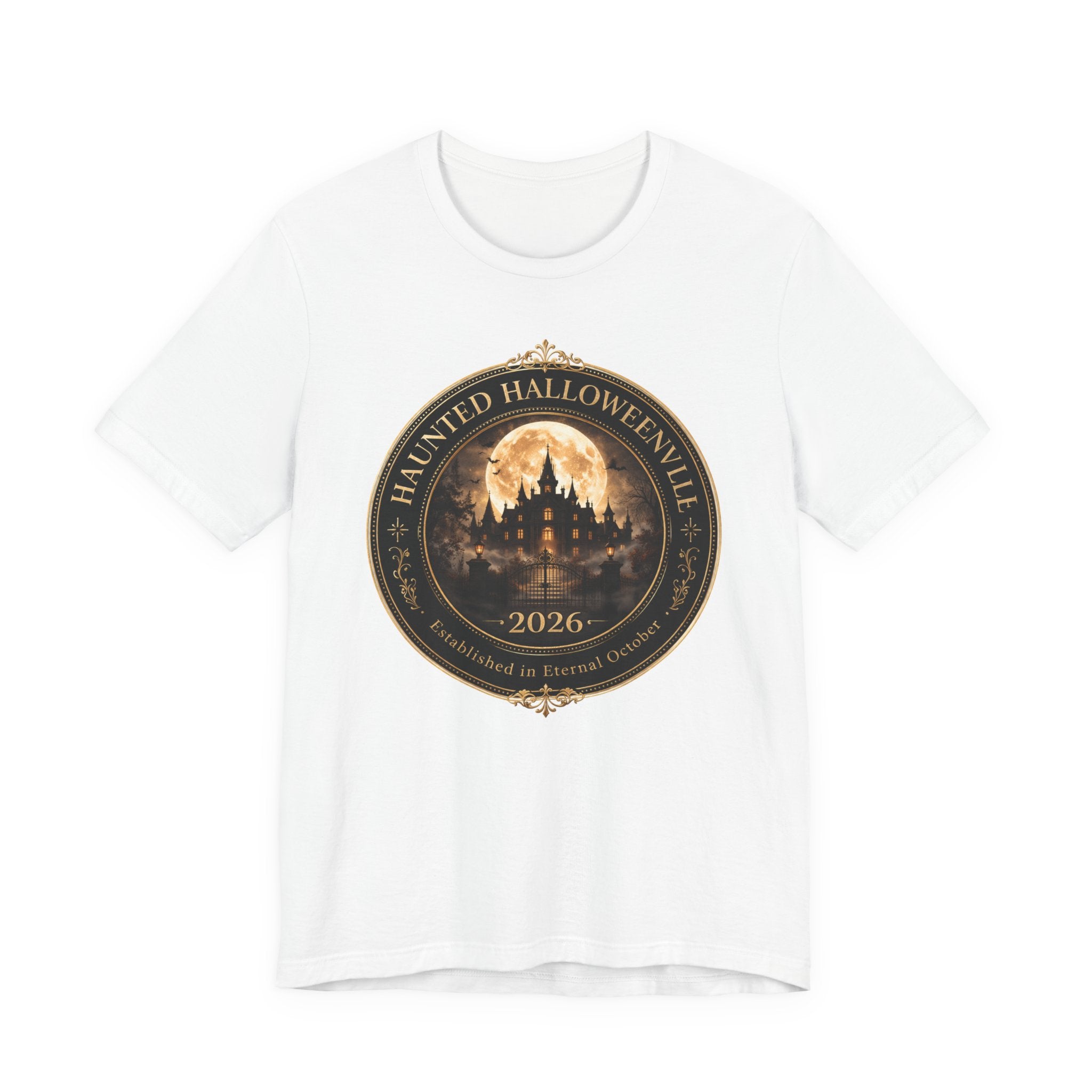 Halloween Tee — Haunted Halloweenville 2026 Commemorative T‑Shirt