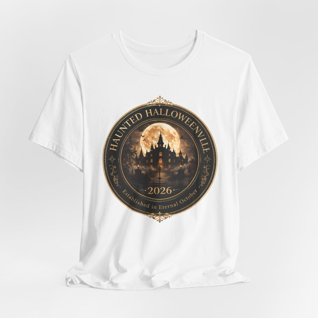 Halloween Tee — Haunted Halloweenville 2026 Commemorative T‑Shirt