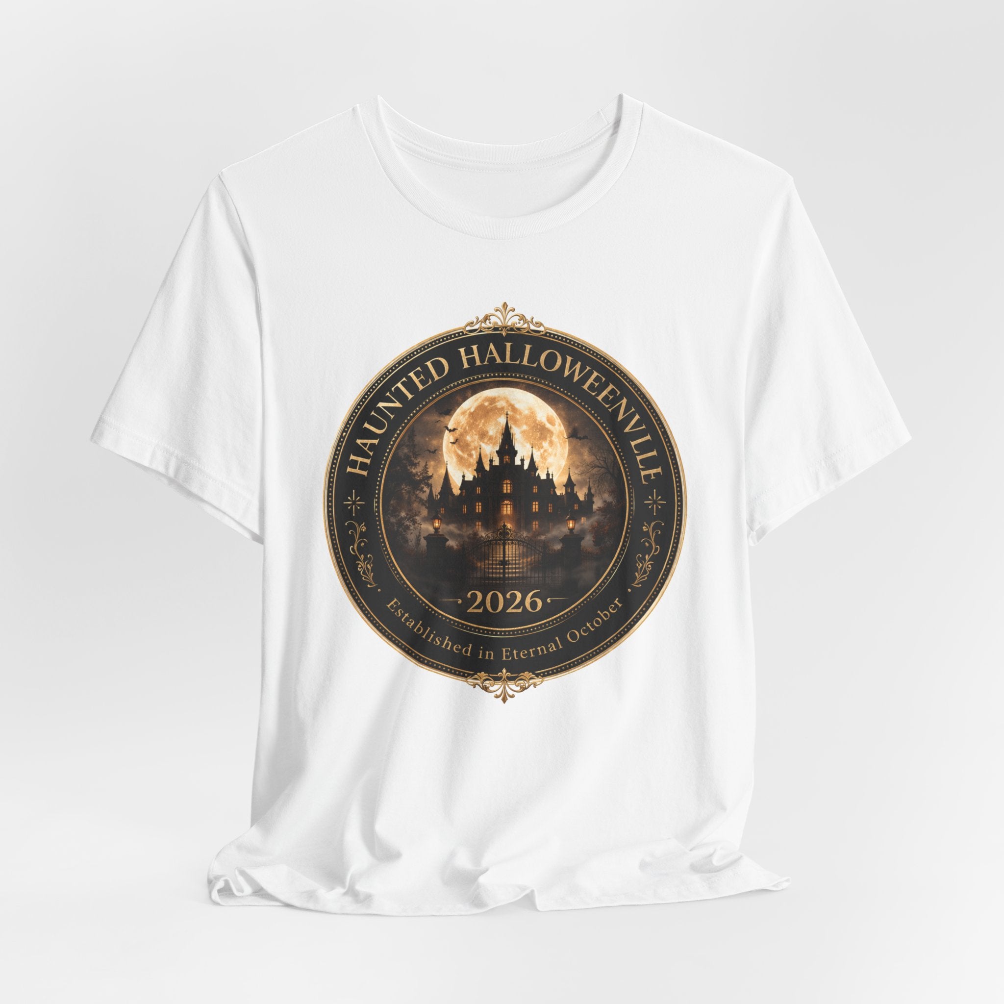 Halloween Tee — Haunted Halloweenville 2026 Commemorative T‑Shirt